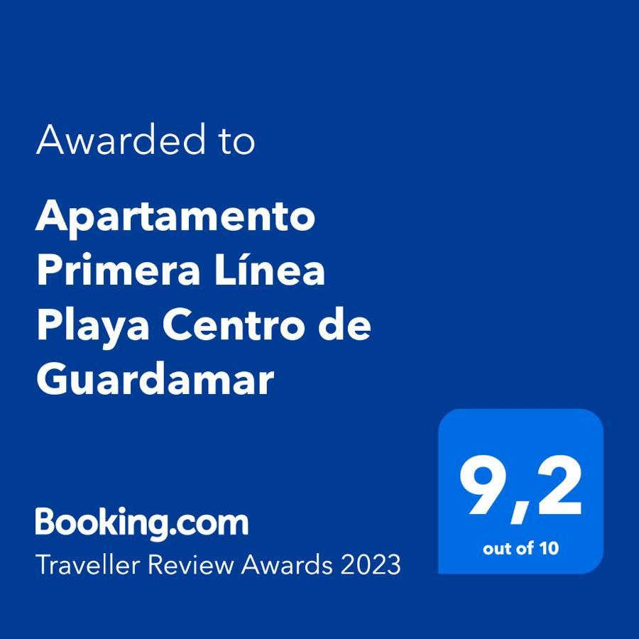 شقة Apartamento Primera Linea Playa Centro De Guardamar كوارذامار ذيل سيغورا المظهر الخارجي الصورة