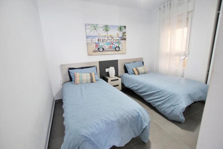 شقة Apartamento Primera Linea Playa Centro De Guardamar كوارذامار ذيل سيغورا المظهر الخارجي الصورة